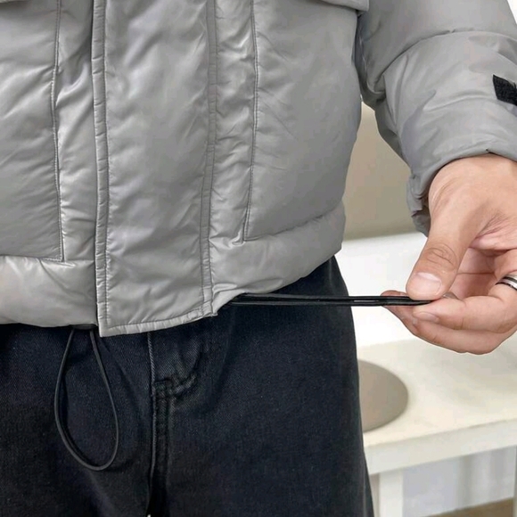 Brand new, Puffer Winter Jacket size small Grey gray - Picture 4 of 6